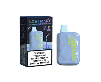 Lost Mary OS4000 by Elf Bar одноразовый POD "Blueberry Ice" 20мг.