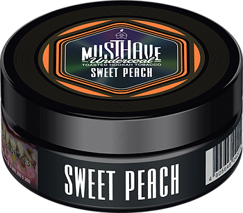 Табак Must Have Undercoal, 25гр "Sweet Peach / Сладкий персик"